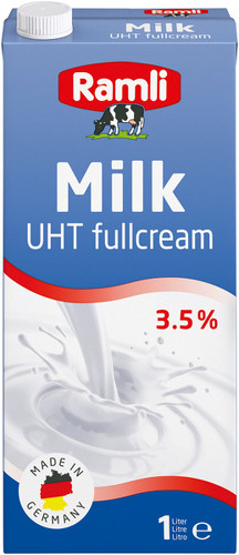 Ramli Milk UHT fullcream 3.5 %<br><small style='color:lightblue'>with screw cap</small>