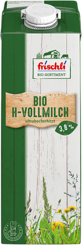 Organic UHT whole milk 3.8 %
