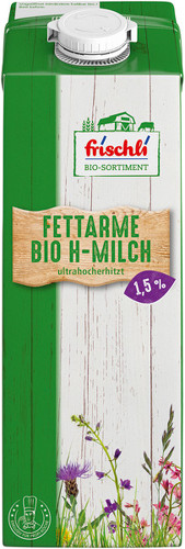 Organic UHT low fat milk 1.5 %