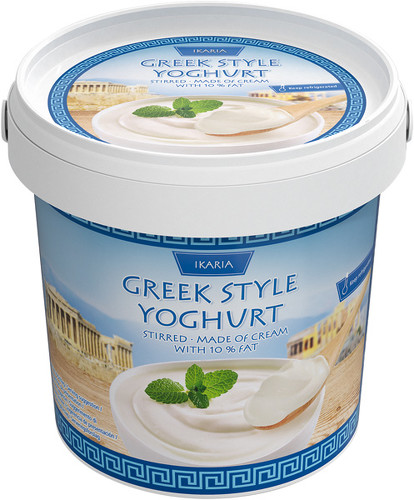 IKARIA Greek style yoghurt 10 %, stirred