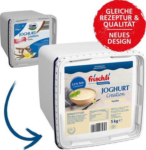 + Joghurt-Creation 3,5 % Vanille 5 kg