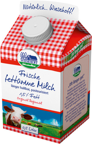 • Skimmed milk 1.5 %, 1/2 litre