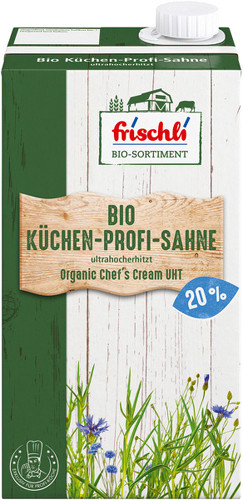 Organic Chef's Cream UHT 20 %