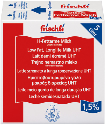 UHT Semi-skimmed Milk 1.5 %