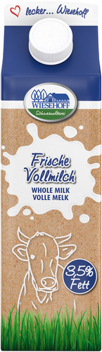 Whole milk 3.5 % ESL 1 litre